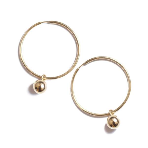 Saint-Valentin : Big circles earrings, Kopi, 51 euros