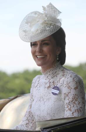 Kate Middleton semblait en tout cas ravie