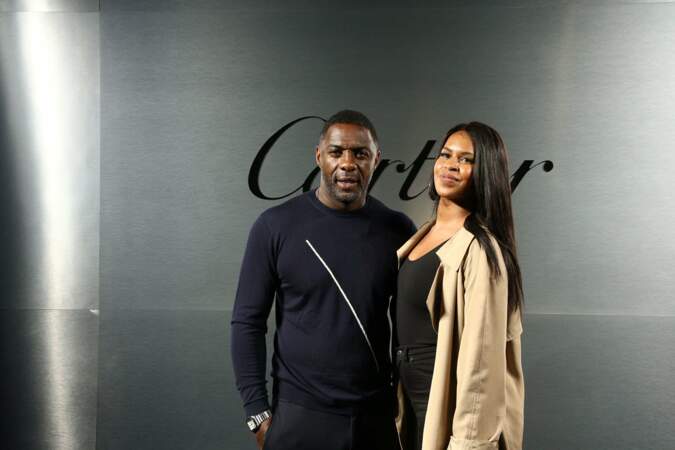 Pour une soirée Cartier en avril 2018, Idris Elba avait opté pour un pull sobre mais efficace.