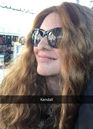Kendall Jenner, méconnaissable en rousse