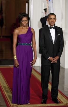 Michelle et Barack Obama en octobre 2011