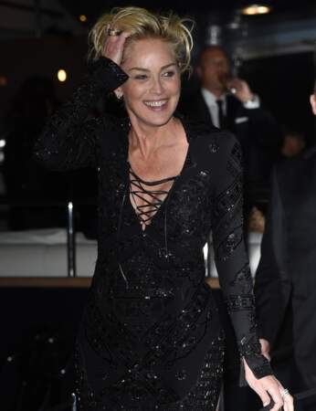 Sharon Stone, une star décoiffante