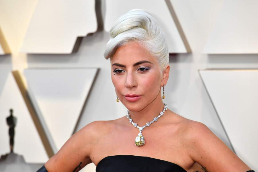 Les do de la semaine - le blond polaire de Lady Gaga