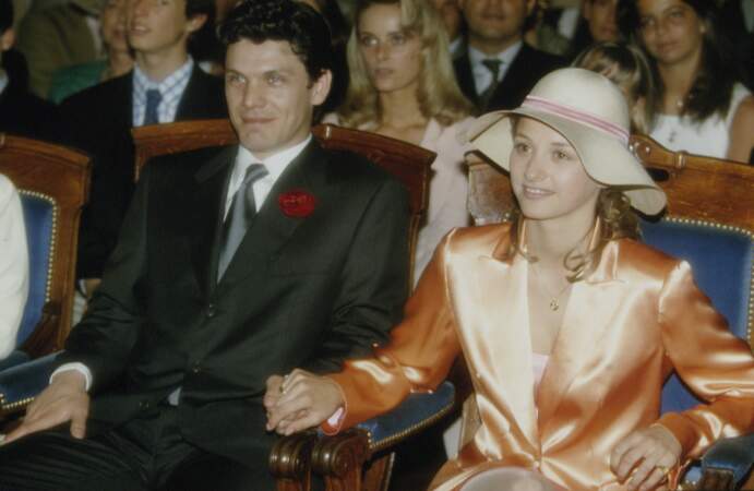 Mariage de Marc Lavoine et Sarah Poniatowski le 16 mai 1995