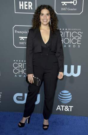 America Ferrera aux Critics' Choice Awards 2019, à Santa Monica