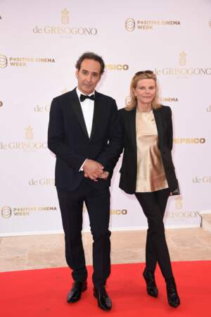 Dîner de Gala de la Semaine du Cinema Positif : Alexandre Desplat et sa femme