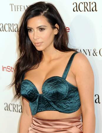 Kim Kardashian a tout misé sur son joli décolleté