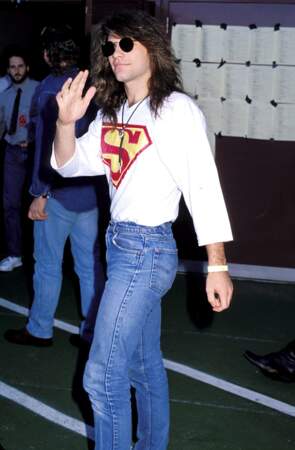 MTV Video Music Awards : Bon Jovi en 1989. Un super look