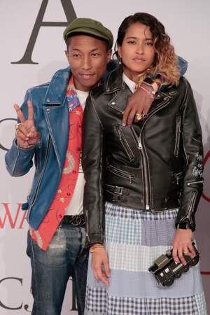 Pharrell Williams et sa compagne