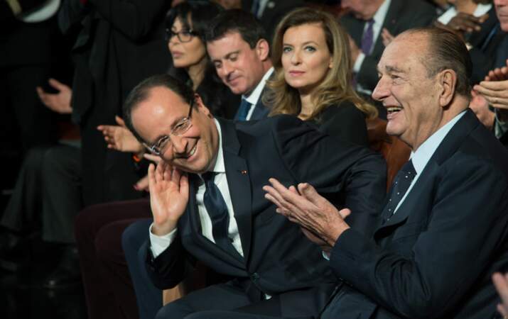Où il retrouve évidemment François Hollande à ses côtés