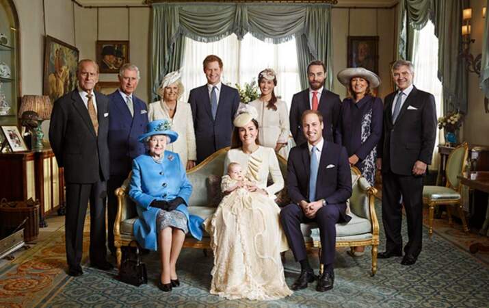 La famille royale et la famille Middleton rassemblés pour l'occasion