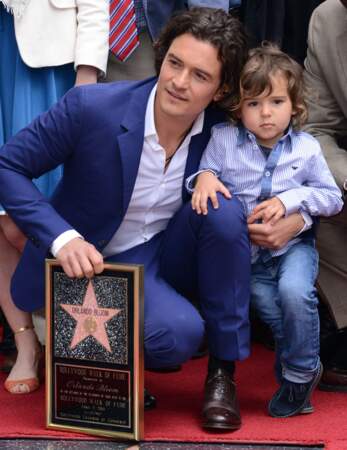 Orlando Bloom et son fils Flynn