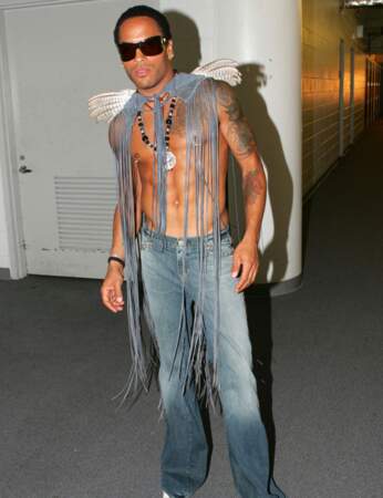 Un ange rock tombé du ciel ? Non, Lenny Kravitz aux VMA 2004