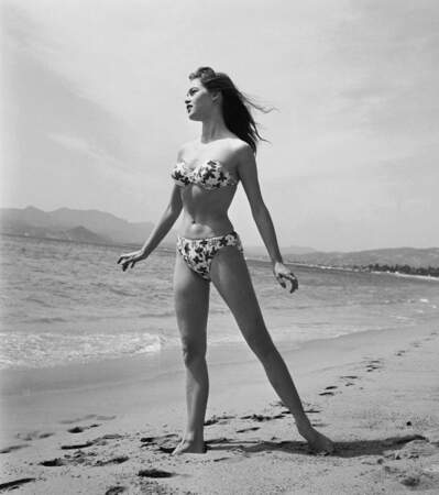 Le bikini fête ses 70 ans : ici en 1953 au Festival de Cannes