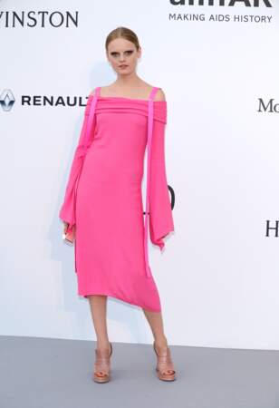 Gala de l'amfAR du Festival de Cannes 2017 : Hanne Gaby Odiele