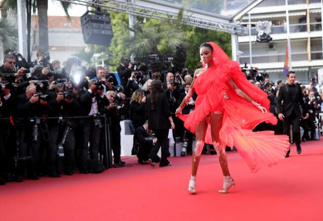 Winnie Harlow au Festival de Cannes 2019
