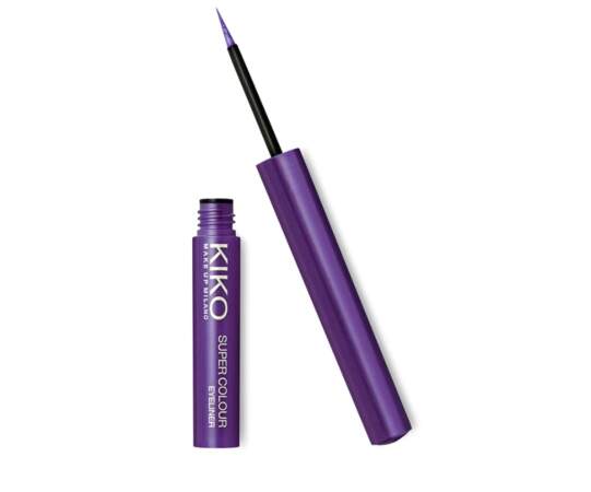 Ultra-Violet : super colour eyeliner, Pearly Purple Cranesbill, Kiko, 6,95 euros