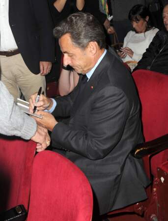 Mais l’autre star de la soirée, c’était Nicolas Sarkozy