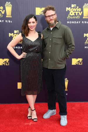 MTV Movie & TV Awards 2018 : Lauren Miller et Seth Rogen 