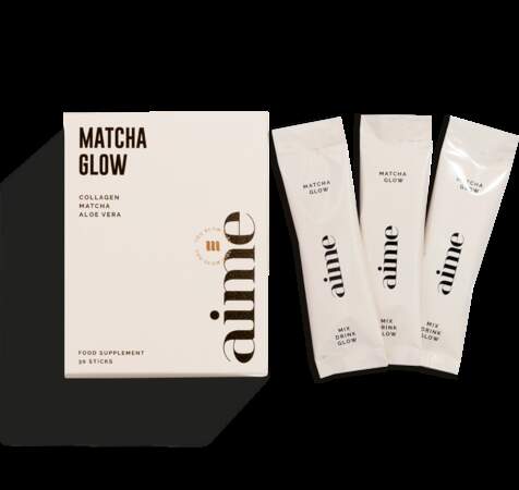 Notre Top 5 des boissons pour passer l'hiver : Matcha Glow en poudre, Aime, disponible à partir de février 2019