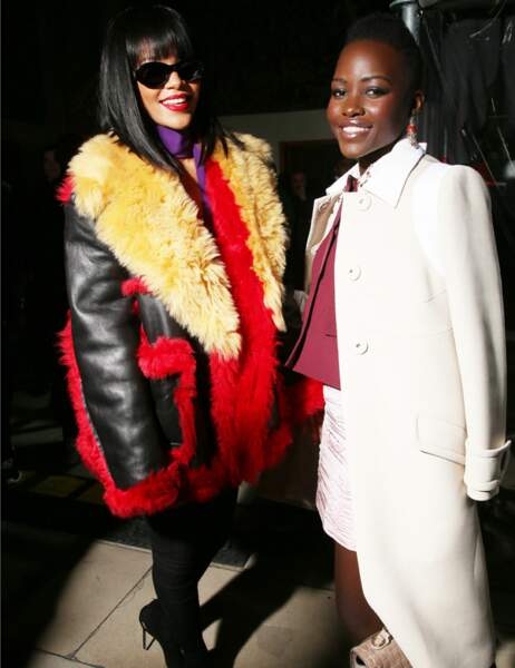 Rihanna et Lupita, deux reines de la mode