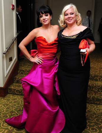 Robes de gala pour Lilly Allen et sa mère Alison Owen