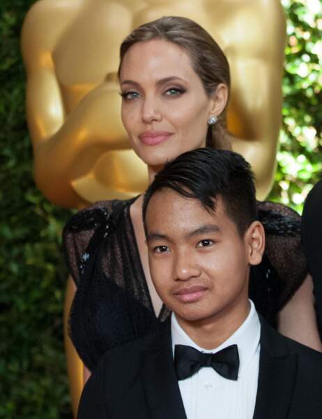 Angelina Jolie et Maddox maintenant.