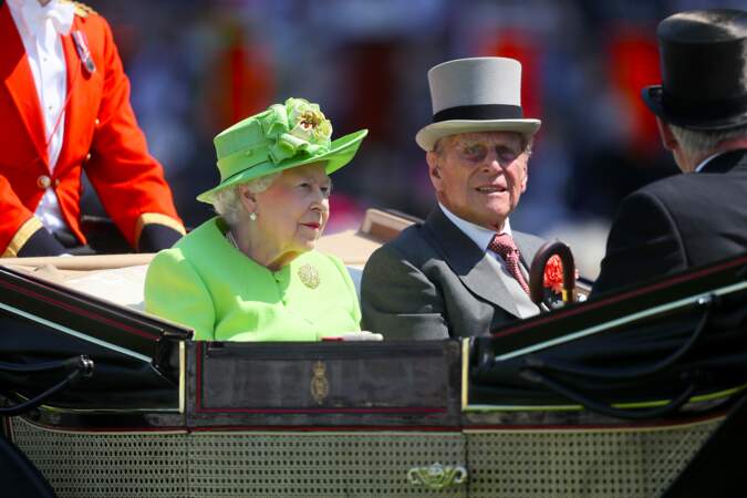 La reine Elizabeth et le prince Philip étaient un poil plus sobre