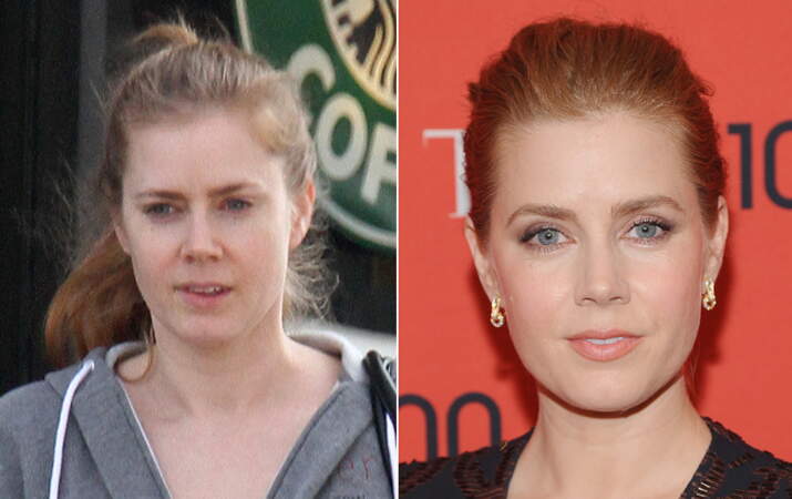 Amy Adams pas de maquillage