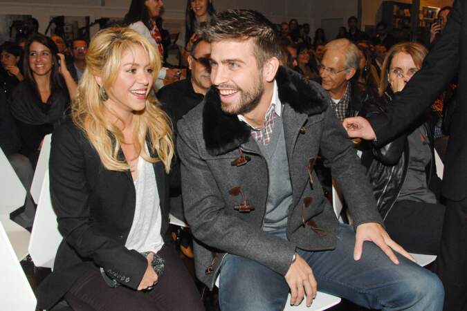 Shakira, 39 ans, et Gerard Piqué 29 ans
