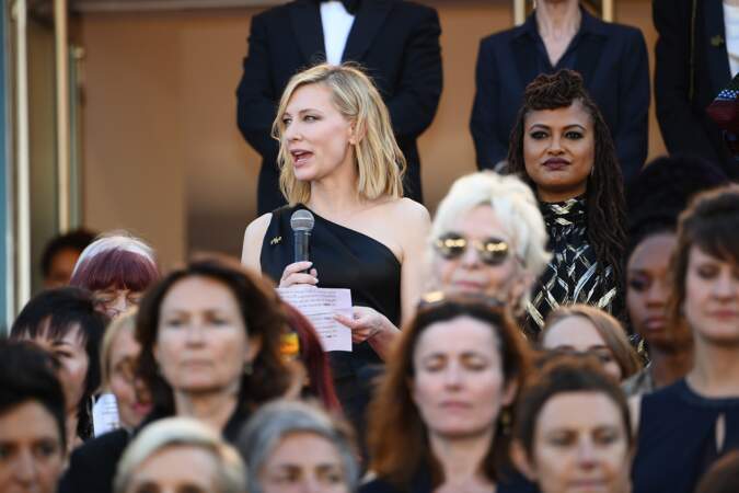 Cate Blanchett lit un discours