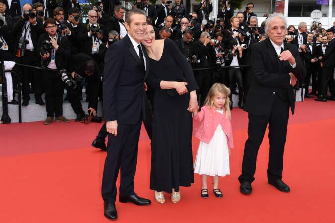 Cannes 2019 - Abel Ferrara, Anna Ferrara, Cristina Chiriac et Willem Dafoe