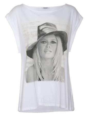 Tee shirt en coton, 70€, Brigitte Bardot