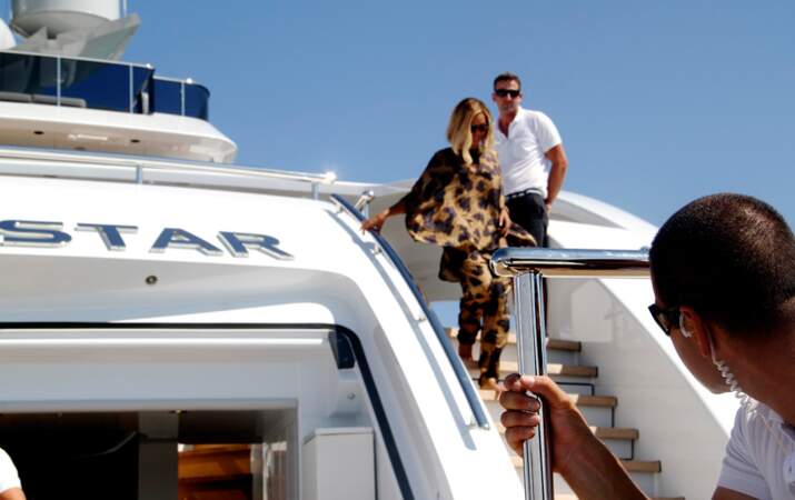 Beyoncé descend son yacht dans une photo parfaitement cadrée