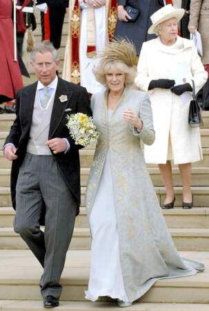 Le prince Charles et Camilla Parker-Bowles se sont mariés le 9 avril 2005
