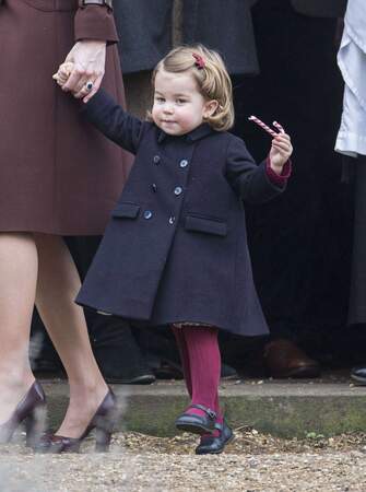 PHOTOS Famille royale : George et Charlotte trop mignons à la messe de Noël