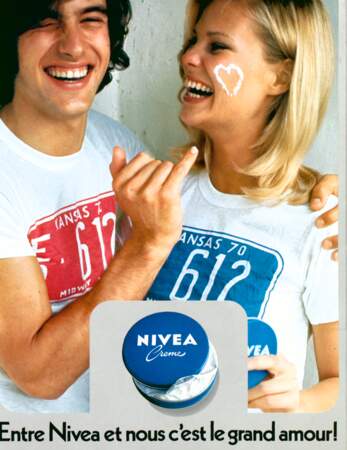 publicité Nivea datée de 1973