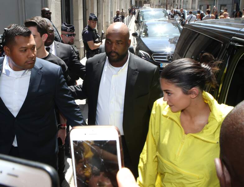 Kim Kardashian n'est pas venue seule, sa demi-soeur Kylie Jenner a aussi fait le déplacement