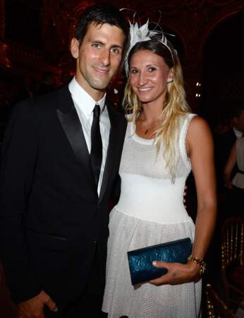 Novak Djokovic et Tatiana Golovin