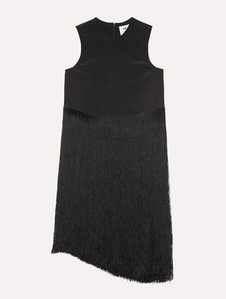 Robe noire à franges, H&M Studio (out of stock)