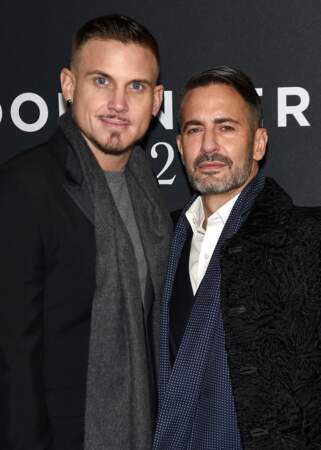 Le designer Marc Jacobs et son boyfriend Charly DeFrancesco