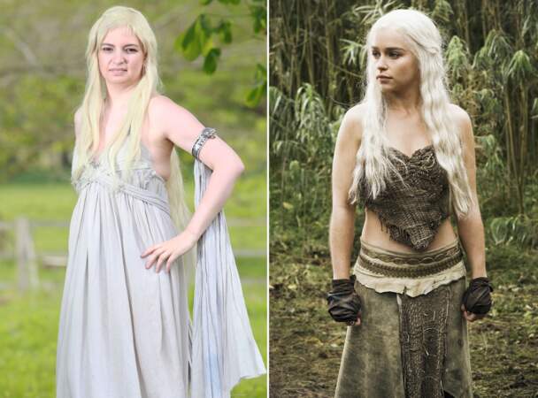Samantha Halstead aime se transformer en Daenerys Targaryen