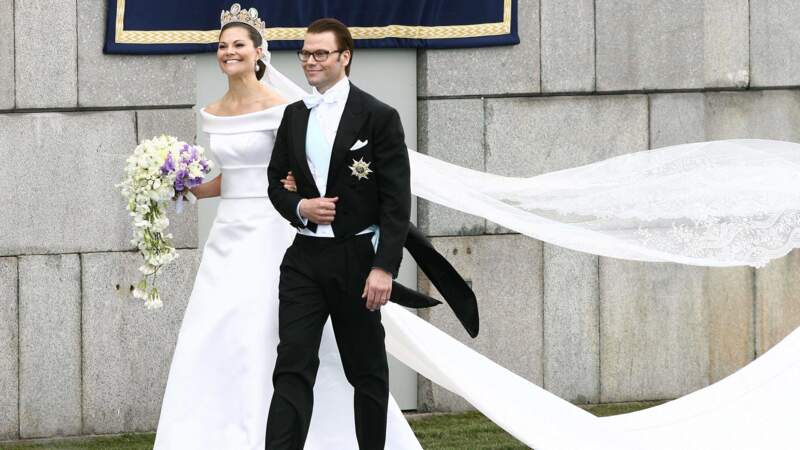 Mariage de la princesse Victoria de Suède et de Daniel Westling le 19 juin 2010