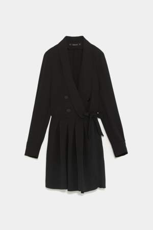 Combinaison robe plissée, Zara, 59,95€