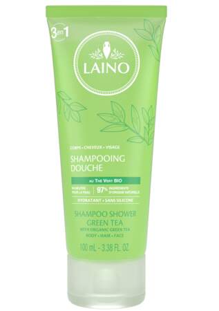 Shampooing Douche 3-en-1. 100 ml, Laino, 3,10 €