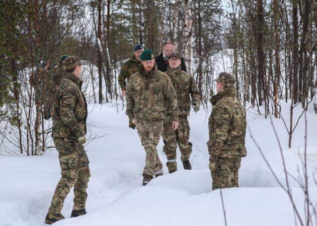 Le prince Harry a été initié aux conditions de survie des soldats qui affrontent un froid extrême