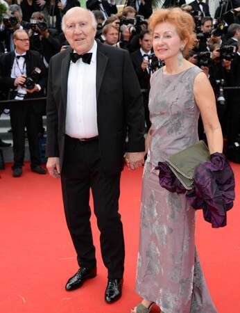 Michel Piccoli et sa femme