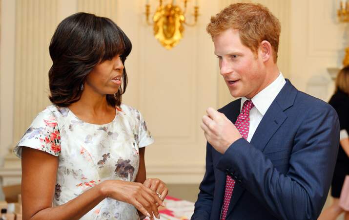 Michelle Obama et le prince Harry