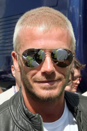 David Beckham en 2007: il essaye la "quasi boule à zéro"