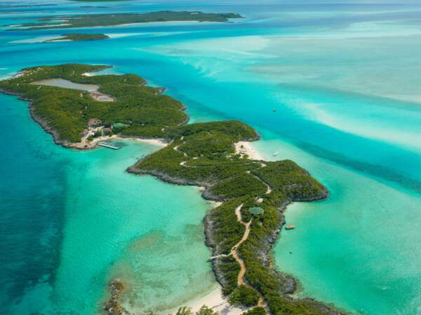 Little Hall’s Pond Cay, l'île de Johnny Depp, aux Bahamas